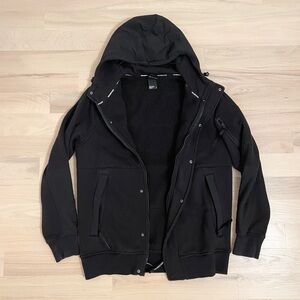 The North Face Men's Black Highrail Zip-Up Fleece Jacket